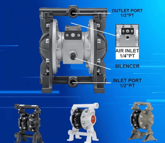 Air-Operated Double Diaphragm Pump